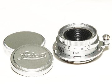 28/5.6 Red Summaron ライカスクリュー(L39)用  距離計連動　Germany L#1413349, 1956年製造　　　　　　　　　Original L-39の画像