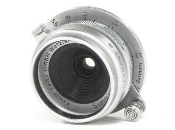 28/5.6 Red Summaron ライカスクリュー(L39)用  距離計連動　Germany L#1413349, 1956年製造　　　　　　　　　Original L-39の画像