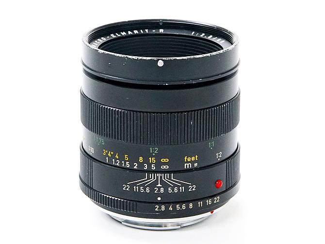 60/2.8 Macro-ELMARIT-R ライカ R 用　(Germany) ファーストバージョン L#2698412 前後キャップ付の画像