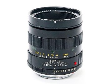 60/2.8 Macro-ELMARIT-R ライカ R 用　(Germany) ファーストバージョン L#2698412 前後キャップ付の画像