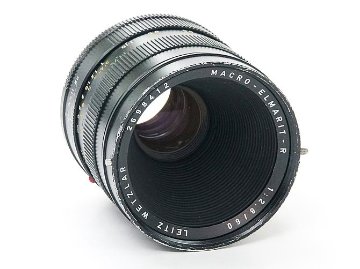 60/2.8 Macro-ELMARIT-R ライカ R 用　(Germany) ファーストバージョン L#2698412 前後キャップ付の画像
