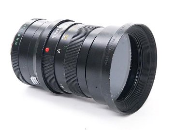60/2.8 Macro-ELMARIT-R ライカ R 用 　(Germany) 1:1等倍リング付 2カム 専用メタルフード  純正PLフィルタ付 L#2894125 前後純正キャップ付の画像