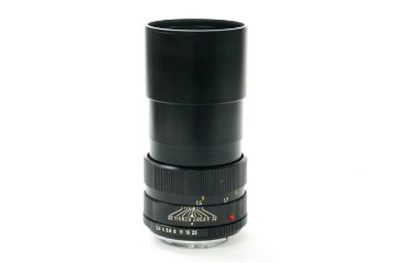 135/2.8 ELMARIT-R (CANADA) ライカR用  フード内臓　前後純正キャップ付 UVaフィルター付(純正)  L#2405972の画像