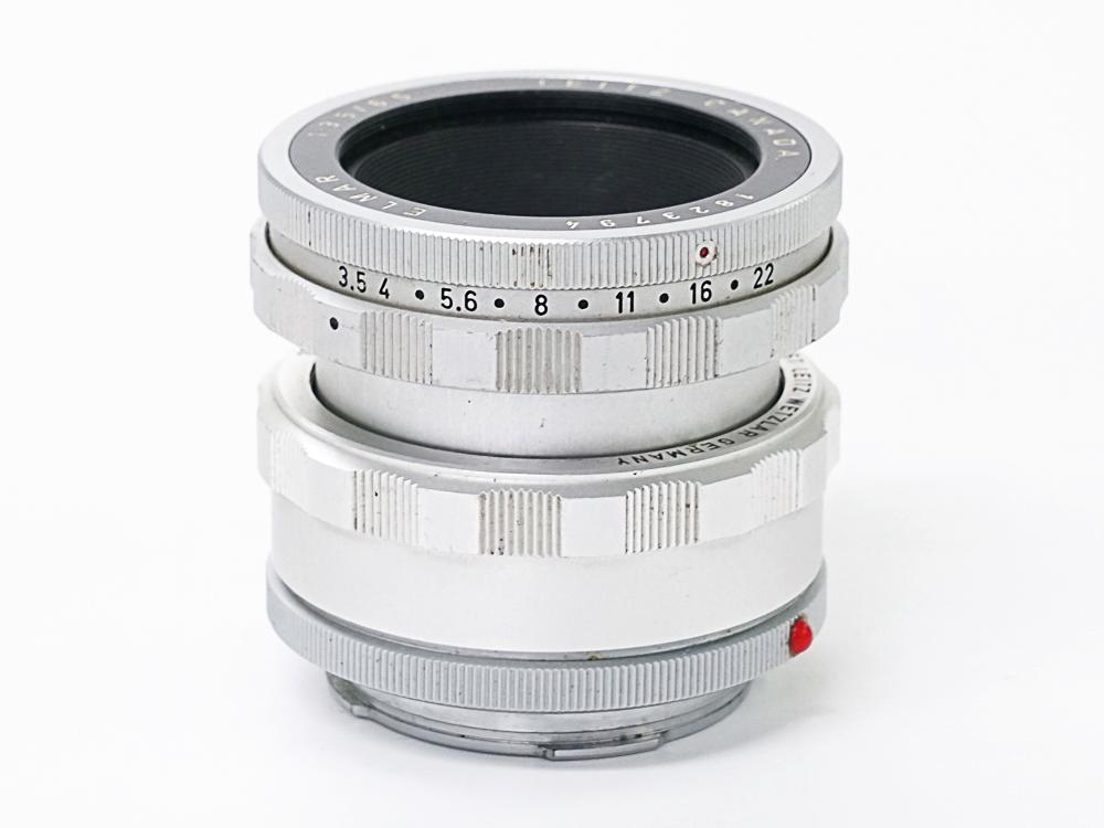65/3.5 Elmar ライカビゾ用レンズ 16464K付(ヘリコイドring)、オーバーフォール済の画像