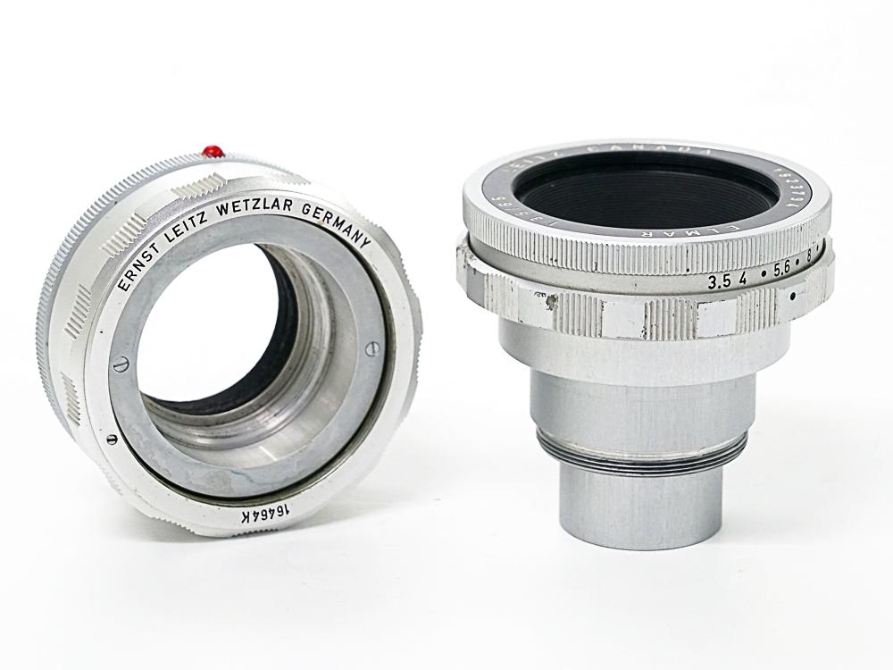 65/3.5 Elmar ライカビゾ用レンズ 16464K付(ヘリコイドring)、オーバーフォール済の画像