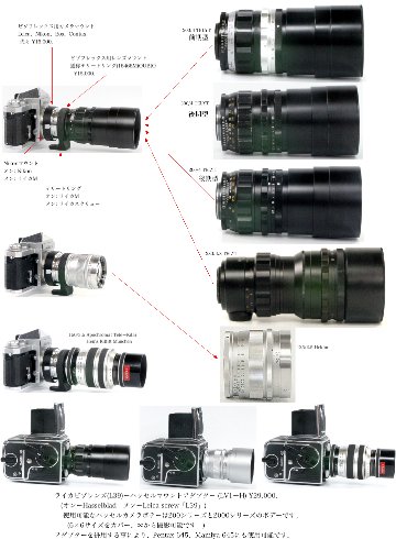 200/4 Telyt.Ｖ L39 ライカビゾフレックス用レンズ 真円の丸々絞り(15枚羽根) Ｌ＃1851307の画像