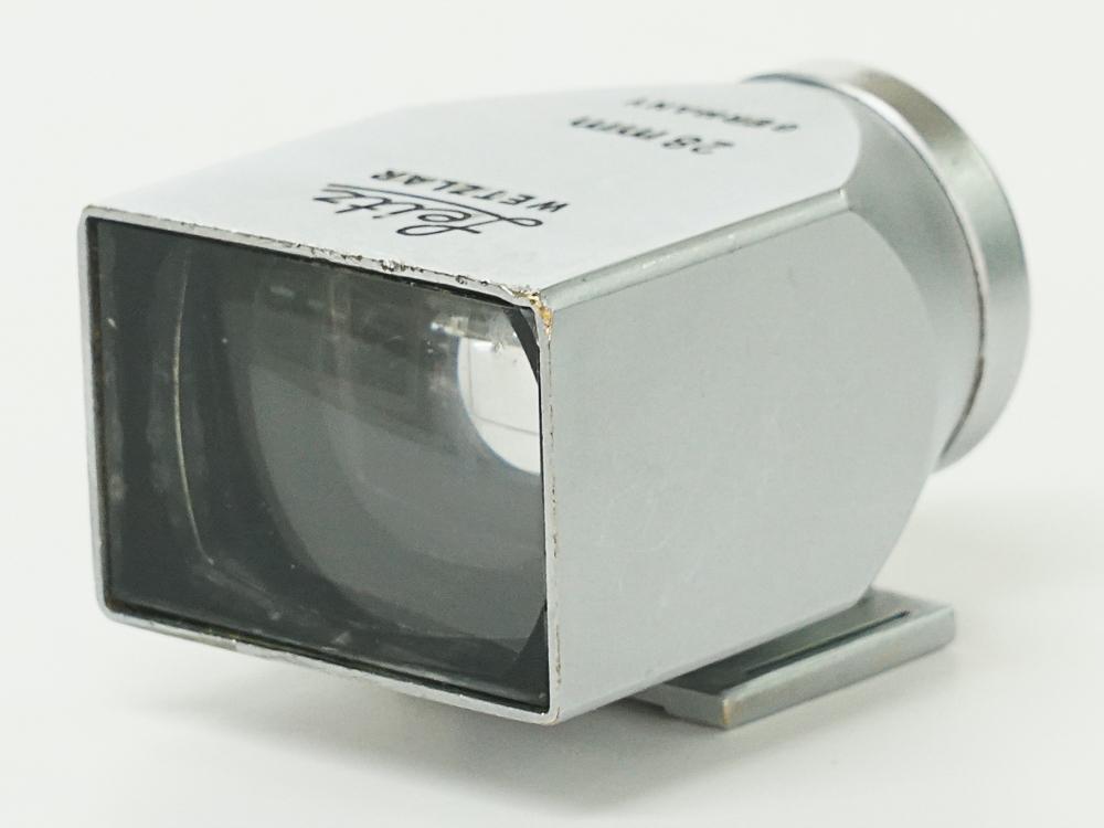 Leica 28mm 用  メタルファインダー(Chrome)の画像
