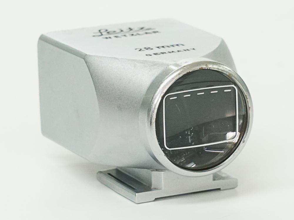 Leica 28mm 用  メタルファインダー(Chrome)の画像