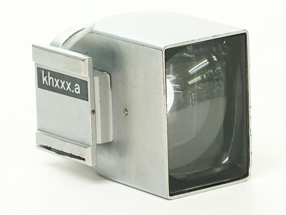 Leica 28mm 用  メタルファインダー(Chrome)の画像