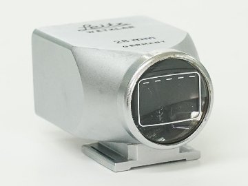 Leica 28mm 用  メタルファインダー(Chrome)の画像