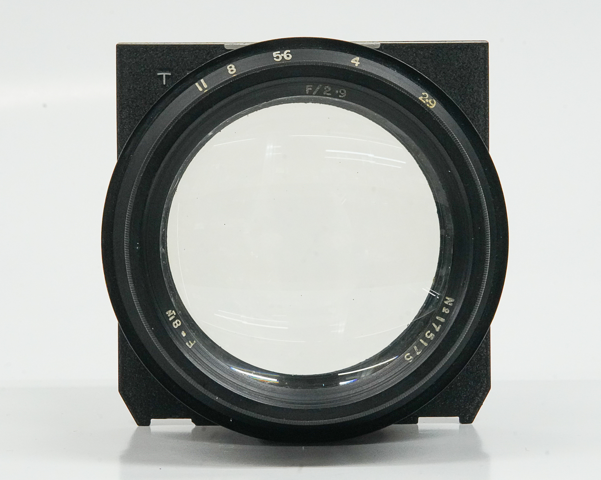 200/2.9 Pentac (ペンタック) 軍用 DALLMEYER  軍用レンズ  (海軍) リンホフテヒニカ4×5inボード付の画像