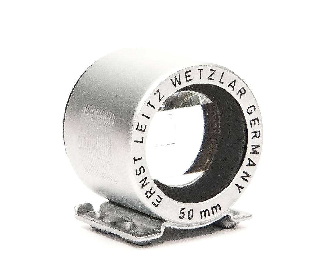 Leica 50mm 用 ファインダー、（50mm刻印 大文字 ERNST LEITZ WETZLAR