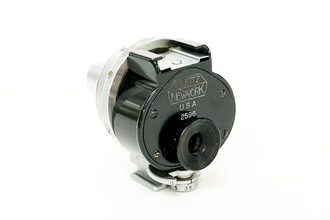 Leica タ－レットファインダー (正像) 35.50.73.90.135ﾐﾘ、 New-work Eleitz U.S.A .#2596の画像