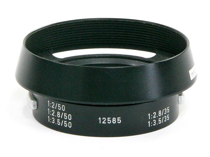 レンズフード M (12585) 35/2 Sumicron 用 35/2.8 Summaron 用 35/3.5 Summaron 用 リバーシブルフード 金属製、 42ミリΦカブセの画像