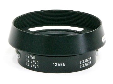 レンズフード M (12585) 35/2 Sumicron 用 35/2.8 Summaron 用 35/3.5 Summaron 用 リバーシブルフード 金属製、 42ミリΦカブセの画像
