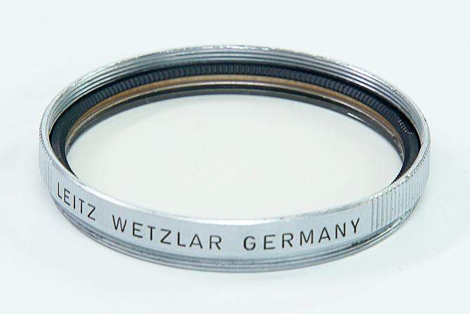 Leica 39mm UVa 純正フィルター 白枠 LEITZ Wetzlar Germanyの画像