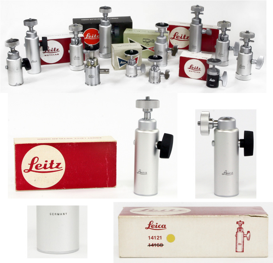 Leitz 自由雲台   後期型  高さ13cm　14121の画像