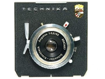 90/6.8 アンギロン(Angulon) (Schneider)  Synchro-Compur M,X,V,0番シャッター付の画像