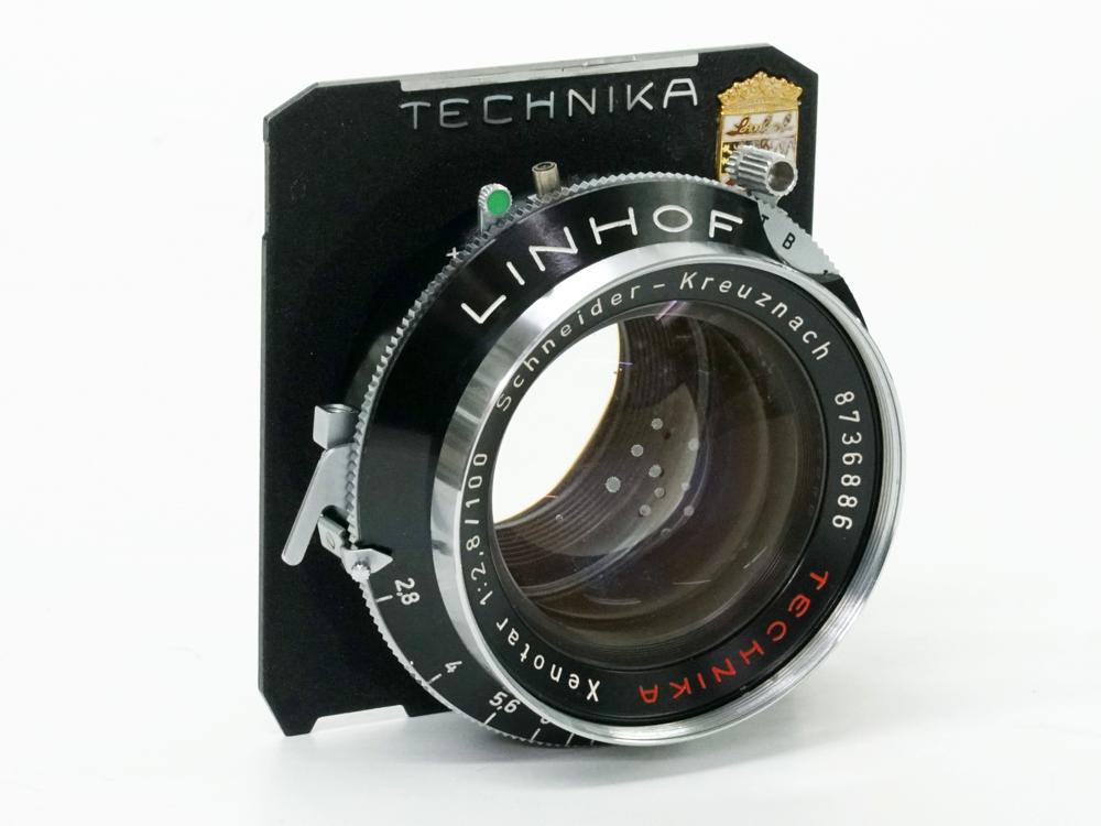 100/2.8 Xenotar (Linhofネーム入り) Schneider-Kreuuznach Germany　　　　　　　　　　　　　　　Linhof Technika 6×9 5型ボード付きの画像