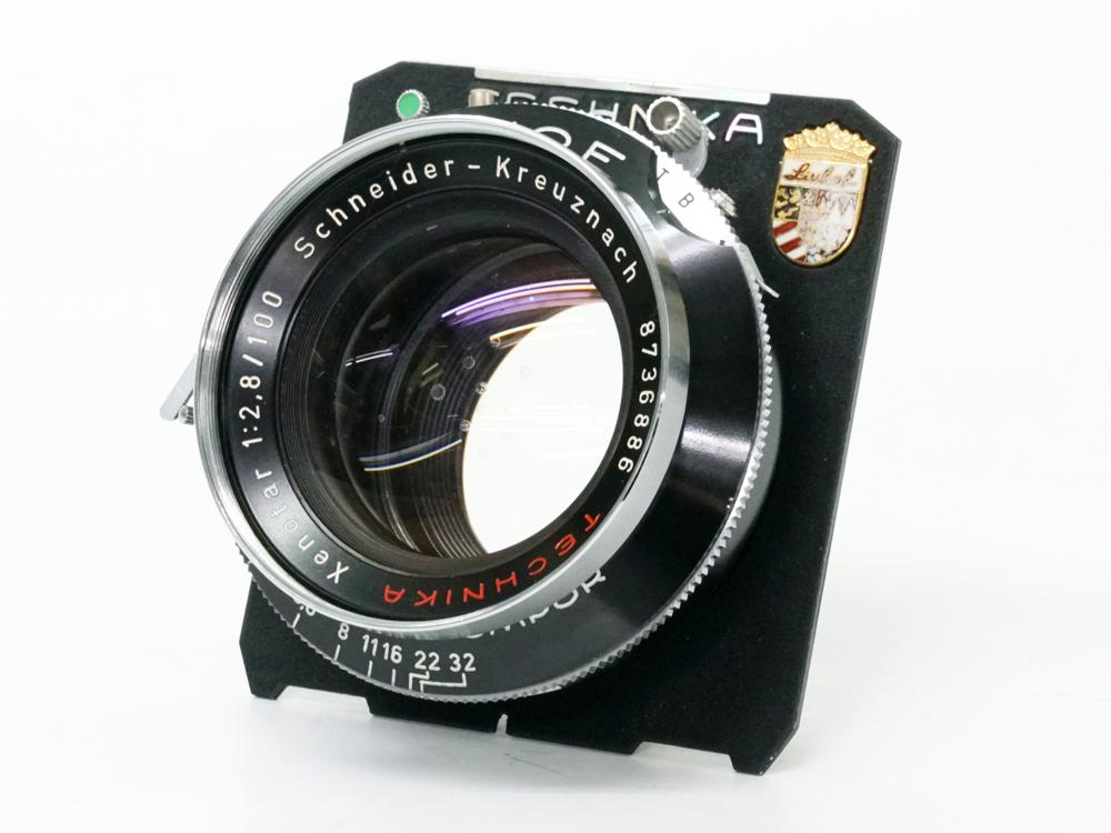 100/2.8 Xenotar (Linhofネーム入り) Schneider-Kreuuznach Germany　　　　　　　　　　　　　　　Linhof Technika 6×9 5型ボード付きの画像