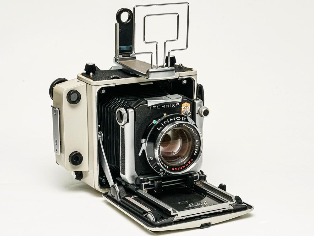 100/2.8 Xenotar (Linhofネーム入り) Schneider-Kreuuznach Germany　　　　　　　　　　　　　　　Linhof Technika 6×9 5型ボード付きの画像