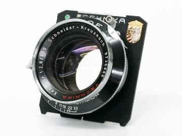 100/2.8 Xenotar (Linhofネーム入り) Schneider-Kreuuznach Germany　　　　　　　　　　　　　　　Linhof Technika 6×9 5型ボード付きの画像