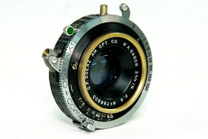 92/8 Gold Rim Wide angle Dagor C.P. GOERZ シンクロコンパー00番シャッター付(M.X)の画像