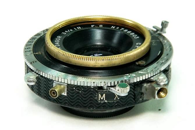 92/8 Gold Rim Wide angle Dagor C.P. GOERZ シンクロコンパー00番シャッター付(M.X)の画像