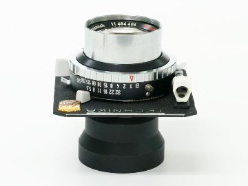 180/5.5 Tele Arton (Schneider)  シンクロコンパー0番シャッターM.X.V.付 Linhof テヒニカ6×9cm 5型レンズボード付、クイックレリーズソケット付、の画像