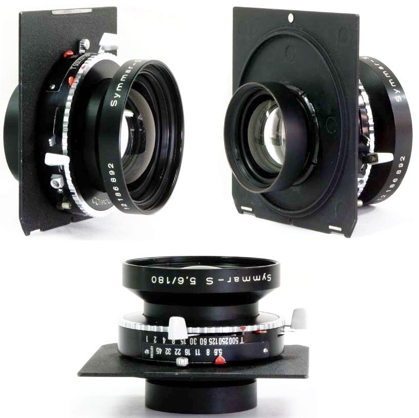 180/5.6 Symmar- S MC (Schneider) 新コンパー＃1シャッター付 3分の1クリックストップ.等間隔の画像