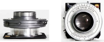 190/4.5 Ektar (Kodak) リンホフテヒニカ浮かし(16mm)4×5ボード付 #4アクメシャッター付 1948年製造の画像