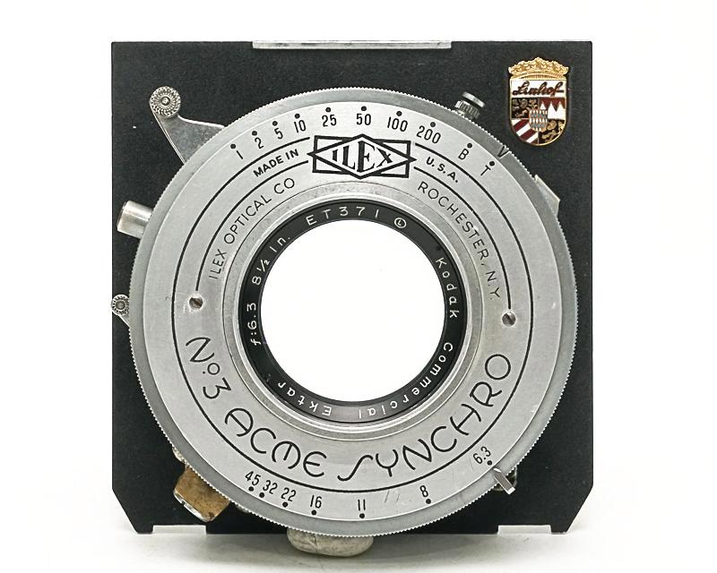 215/6.3 Commarcial Ektar (Kodak) アクメ３番シャッター付き 1951年製造の画像