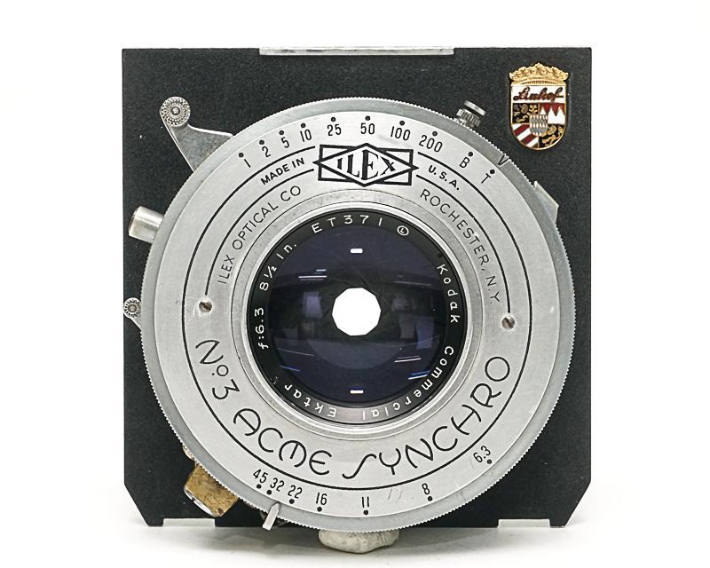 215/6.3 Commarcial Ektar (Kodak) アクメ３番シャッター付き 1951年製造の画像