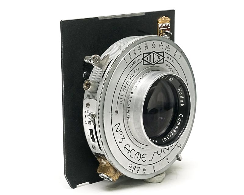 215/6.3 Commarcial Ektar (Kodak) アクメ３番シャッター付き 1951年製造の画像