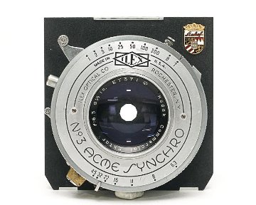 215/6.3 Commarcial Ektar (Kodak) アクメ３番シャッター付き 1951年製造の画像