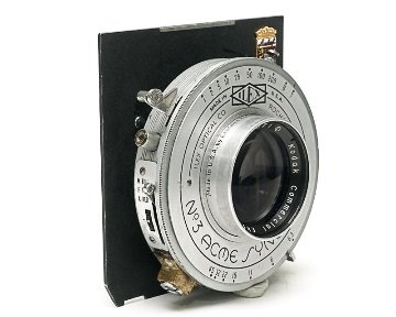 215/6.3 Commarcial Ektar (Kodak) アクメ３番シャッター付き 1951年製造の画像
