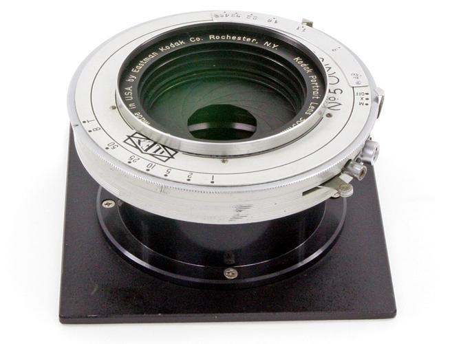 305/4.8 Protrait Ektar #5シャッター付 (シャッター開閉レバー無し) Sinar浮かしボード付 synchro接点加工済  後期型の画像