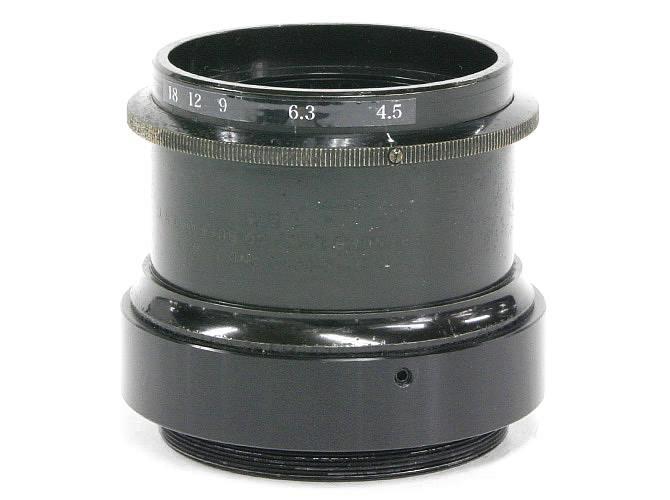 228/4.5 SPENCER-PORT-LAND バーレルレンズ 真円絞り コパル3番シャッター用リング付の画像