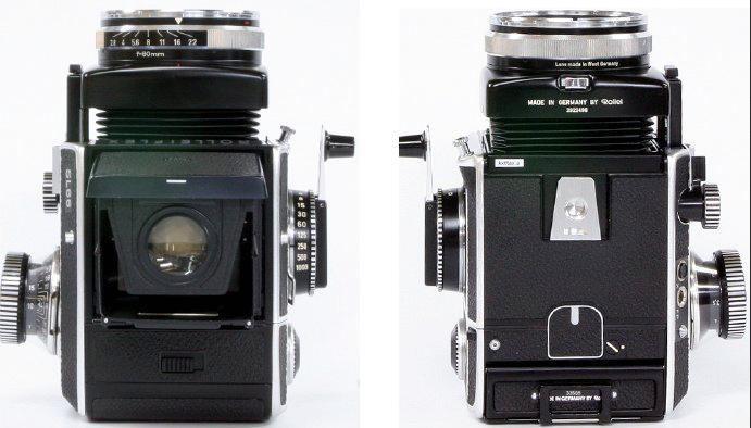 Rollei SL 66  80/2.8 Planar Rollei-HFT 120&220兼用フィルムマガジン ウエストレベルファインダー付 フォーカシングスクリーン 等々フルセットの画像
