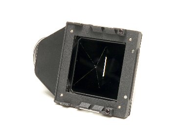 ペンタプリズムファインダー45° Rollei SL66用  左右正像になります、 360度回転します。Rollei純正 革ケース付の画像