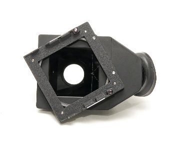 ペンタプリズムファインダー45° Rollei SL66用  左右正像になります、 360度回転します。Rollei純正 革ケース付の画像