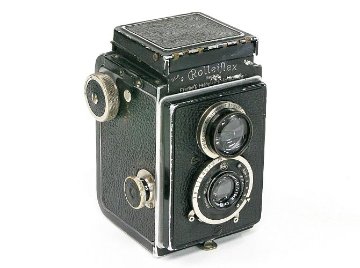 Rolleiflex original 6×6 　75mm F4.5 Tessar (Carl Zeiss Jena) 　ビューfinderは F3.1  Compur シャッターの画像