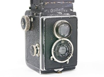 Rolleiflex original 6×6 　75mm F4.5 Tessar (Carl Zeiss Jena) 　ビューfinderは F3.1  Compur シャッターの画像
