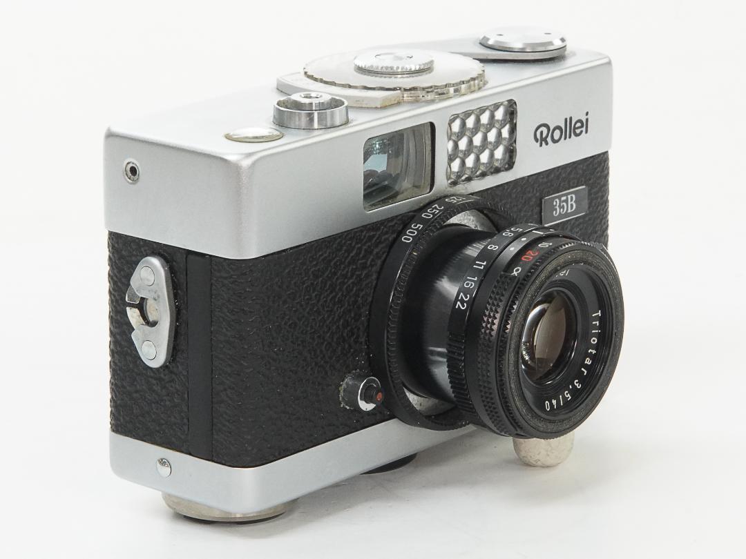 Rollei B35 (白) Singapore 製 40/3.5 Triotar (沈銅式) 239gの画像
