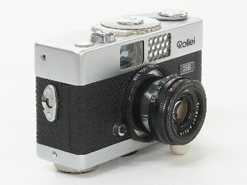 Rollei B35 (白) Singapore 製 40/3.5 Triotar (沈銅式) 239gの画像