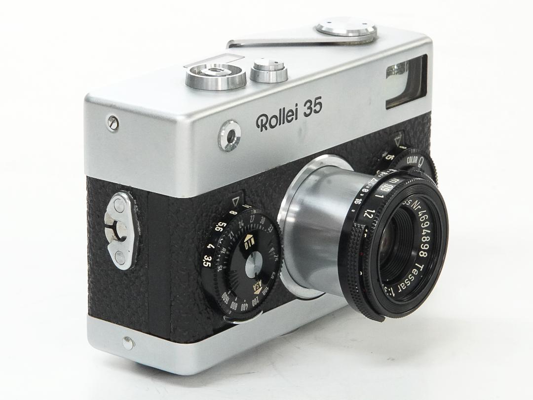 Rollei 35 Germany 製 40/3.5 Carl Zeiss Tessar (沈銅式) 372gの画像