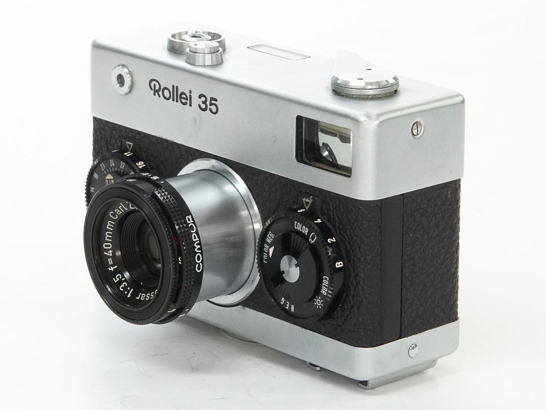 Rollei 35 Germany 製 40/3.5 Carl Zeiss Tessar (沈銅式) 372gの画像