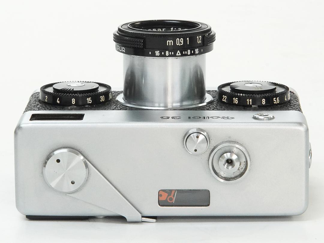 Rollei 35 Germany 製 40/3.5 Carl Zeiss Tessar (沈銅式) 372gの画像
