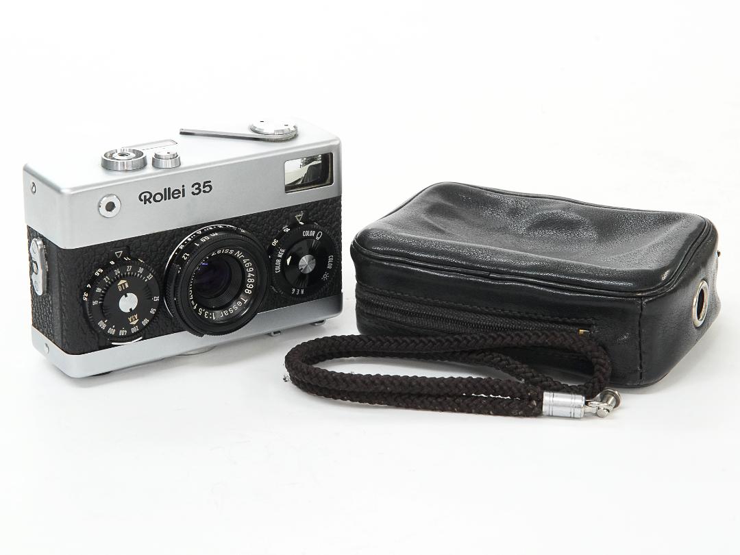 Rollei 35 Germany 製 40/3.5 Carl Zeiss Tessar (沈銅式) 372gの画像