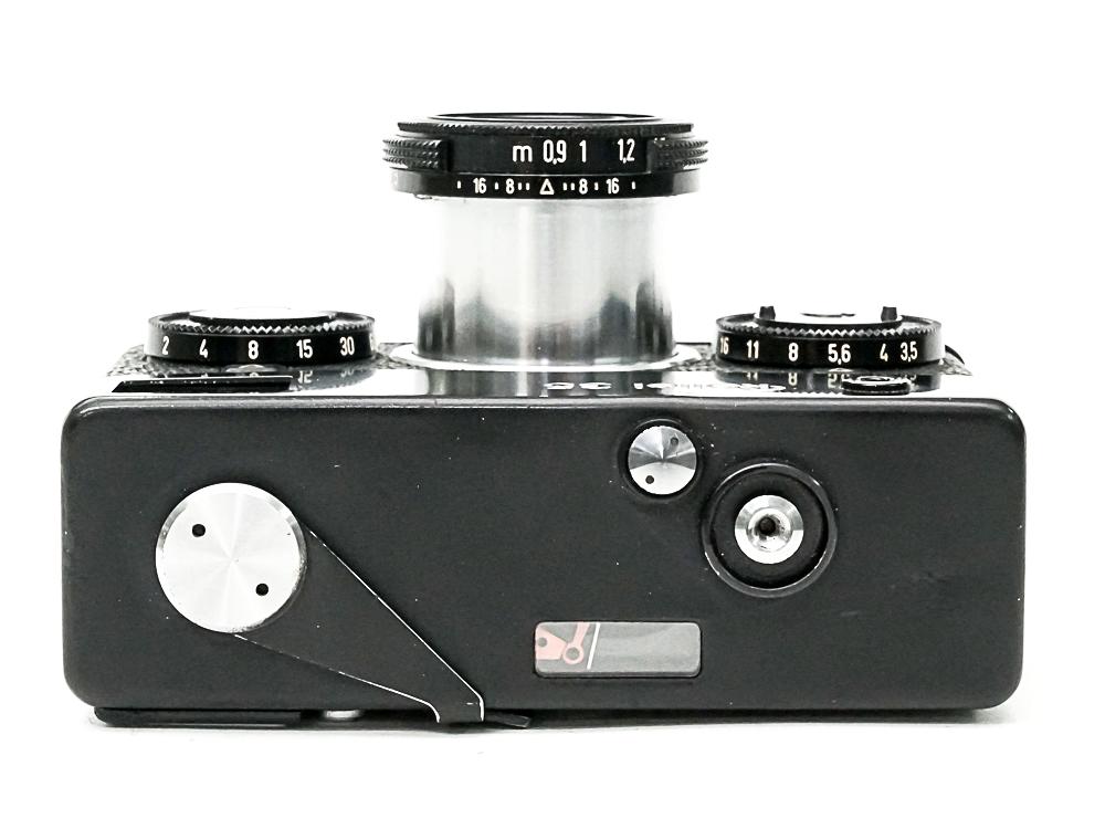 Rollei 35 (黒) Germany 製 40/3.5 Carl Zeiss Tessar (沈銅式) 334gの画像